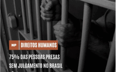 75% das pessoas presas sem julgamento no Brasil são negras, mostra levantamento
